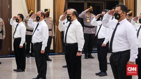 FOTO: Pelantikan Novel Cs Jadi ASN Polri