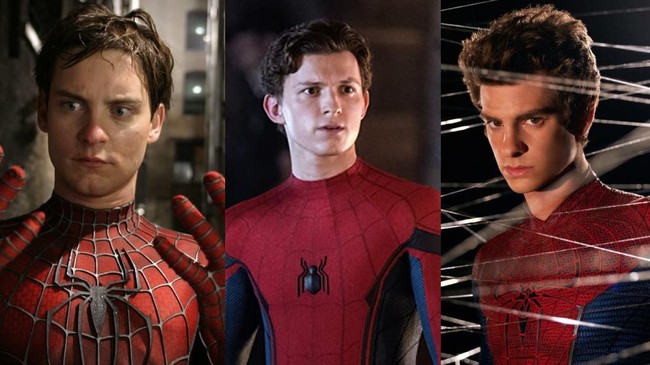 Trio Spider-Man Reka Ulang Meme Spider-Man yang Ikonis