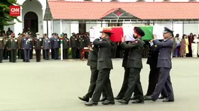 VIDEO: Pemakaman Kepala Militer India yang Tewas usai Helikopter Jatuh