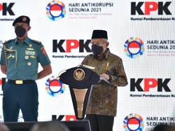 Wapres Maruf Tutup Hakordia di KPK: Semua Agama Larang Korupsi