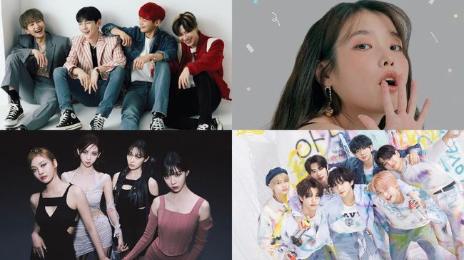 Sederet idola K-pop generasi kedua hingga keempat masuk daftar lagu dan album K-pop terbaik 2021 versi majalah TIME.