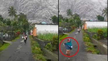 img-title Kisah Anak dalam Video Viral Erupsi Semeru Selamat usai Lari ke Masjid
