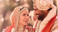 Potret Artis India Katrina Kaif Nikah dengan Vicky Kaushal yang 5 Tahun Lebih Muda