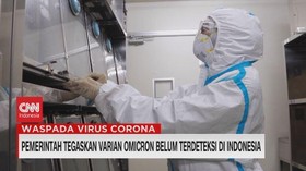 VIDEO: Pemerintah: Varian Omicron Belum Terdeteksi di Indonesia
