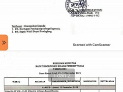 Pejabat Pandeglang Ramai-ramai ke Bogor Jelang Nataru, Ngapain?