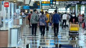 VIDEO: Penerbangan Internasional Masih Ramai Pasca 40 Orang covid-19