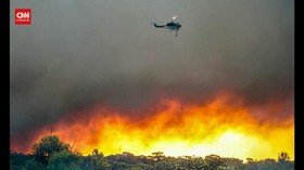 VIDEO: 6 Ribu Ha Lahan di Australia Barat Dilahap si Jago Merah