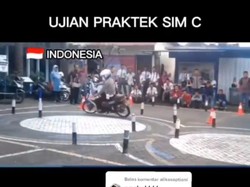 Heboh Ujian Praktik SIM C di Indonesia Lebih Susah dari Taiwan, Begini Tips Biar Lulus
