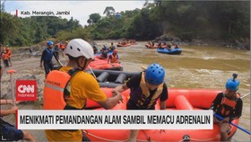 VIDEO: Wisata Rafting Di Geopark Merangin Jambi