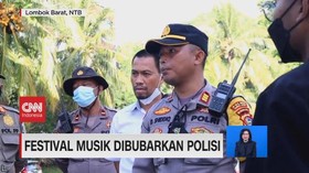 VIDEO: Festival Musik Dibubarkan Polisi