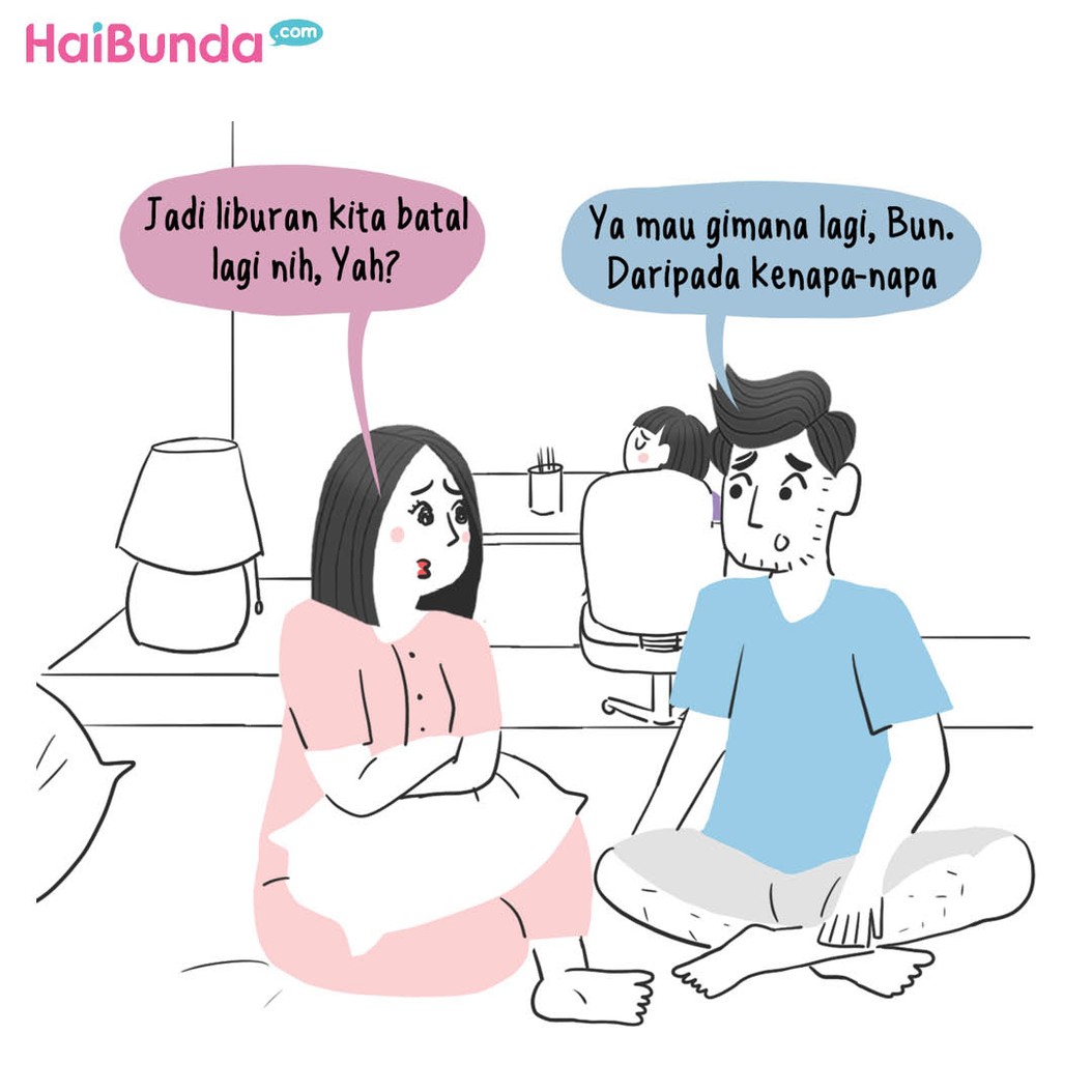 Komik Liburannya Batal Ngga Nih?
