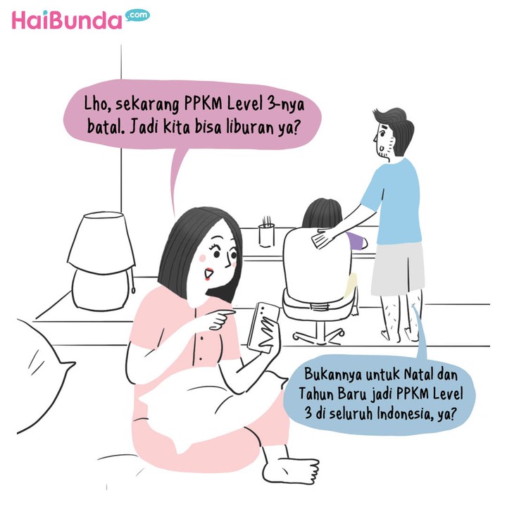 Komik Liburannya Batal Ngga Nih?