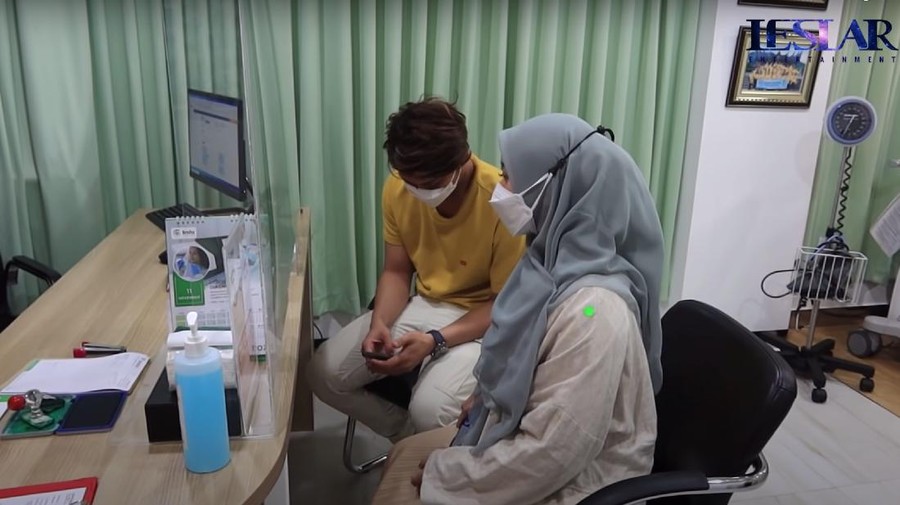 Lesti Kejora ke dokter kandungan