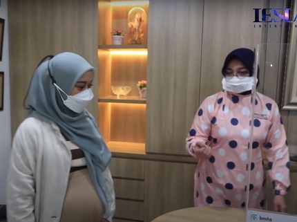 5 Potret Lesti Kejora ke Dokter Kandungan, Baby Bump-nya Semakin Membesar