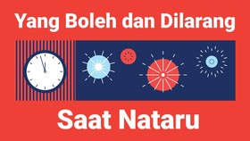INFOGRAFIS: Yang Boleh dan Dilarang Saat Libur Nataru