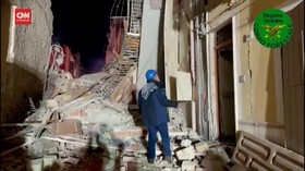 VIDEO: Ledakan Gas Alam Runtuhkan Perumahan Empat Tingkat di Italia