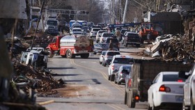 Kota di Kentucky Bak Korek Api usai Diterjang Tornado