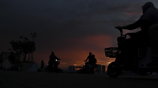 FOTO: Pantai Maju Jakarta, Tujuan Bersantai Anyar di Ibu Kota
