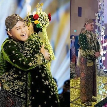 7 Momen Resepsi Pernikahan Danang DA & Hemas Nura, Tamu Sampai Baper