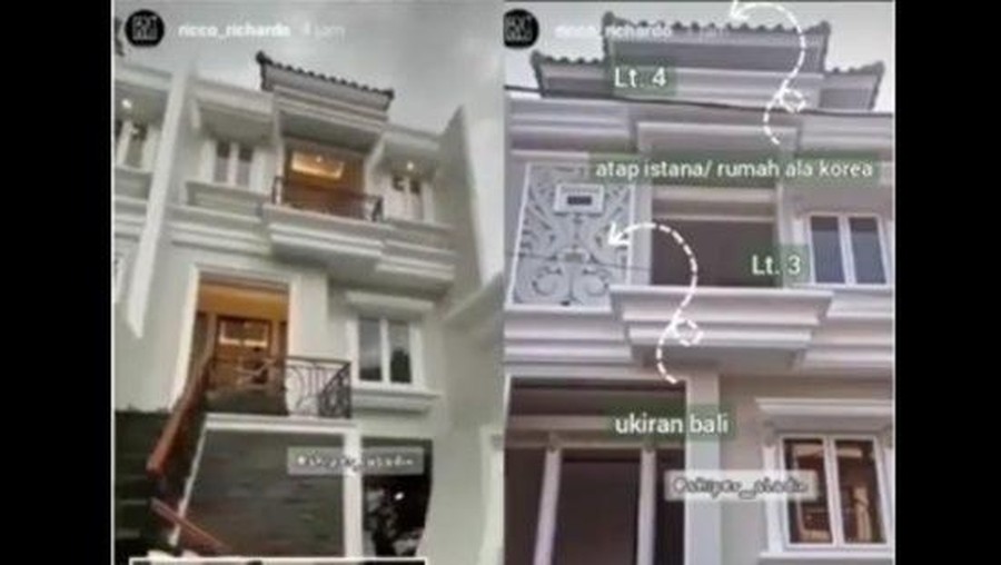 Rumah baru Amanda Manopo