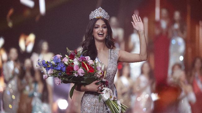 Miss India, Harnaaz Sandhu dinobatkan sebagai Miss Universe 2021. Kenali lebih dekat Miss Universe 2021 Harnaaz Shandhu.