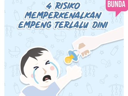 4 Risiko Memperkenalkan Empeng Terlalu Dini pada Bayi
