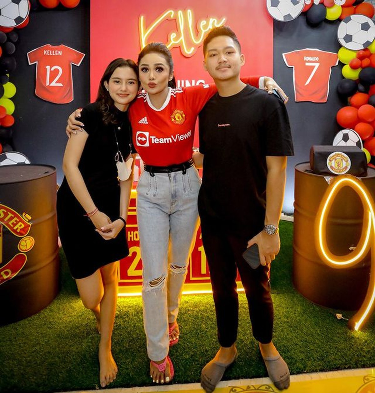 Potret Ulang Tahun Kellen Anak Krisdayanti dan Raul Lemos