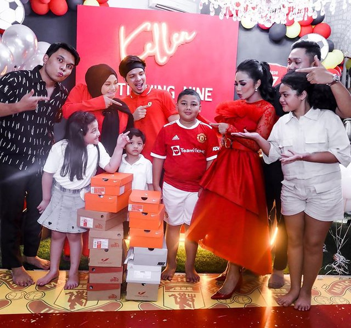 Potret Ulang Tahun Kellen Anak Krisdayanti dan Raul Lemos