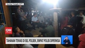 VIDEO: Tahanan Tewas di Sel Polsek, Empat Polisi Diperiksa