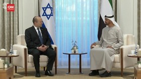VIDEO: Momen Bersejarah Pertemuan PM Israel dan Putra Mahkota UEA
