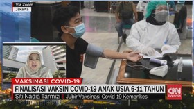 VIDEO: Vaksin Covid-19 Bagi Anak Usia 6-11 Tahun