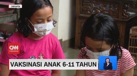 VIDEO: Vaksinasi Anak 6-11 Tahun