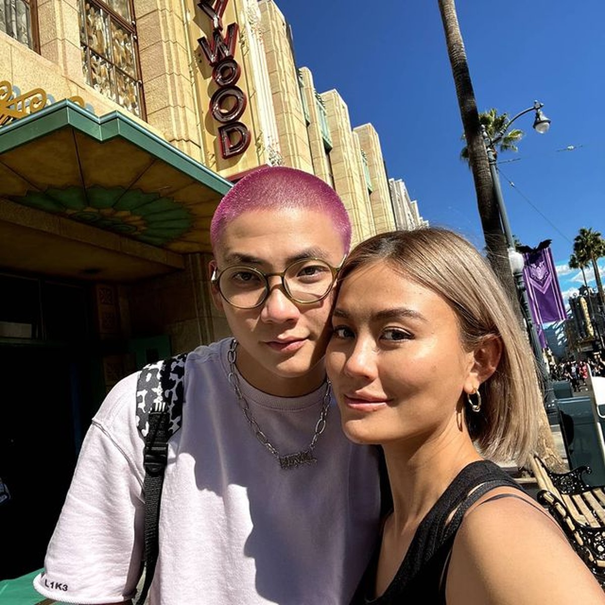 Agnez Mo dan Adam Rosyadi baru-baru ini melakukan pemotretan pakai Harajuku style&period; Yuk kita intip potretnya&excl;