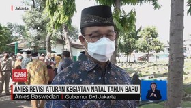 VIDEO: Anies Revisi Aturan Kegiatan Natal Tahun Baru