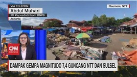 VIDEO: Dampak Gempa 7,4 Magnitudo Guncang NTT dan Sulsel