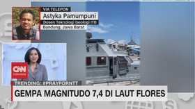 VIDEO: Gempa Magnitudo 7,4 Di Laut Flores