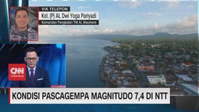 VIDEO: Kondisi Pascagempa Magnitudo 7,4 di NTT