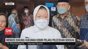 VIDEO: Mensos Dukung Hukuman Kebiri Pelaku Pelecehan Seksual