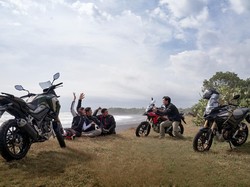 Tampil Macho & Keren Berpetualang Seru dengan Motor New CB150X