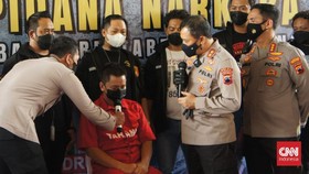 Polisi Gagalkan Penyelundupan 8,4 Kg Sabu Untuk Tahun Baru di Semarang