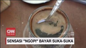 VIDEO: Sensasi Ngopi Bayar Suka-suka