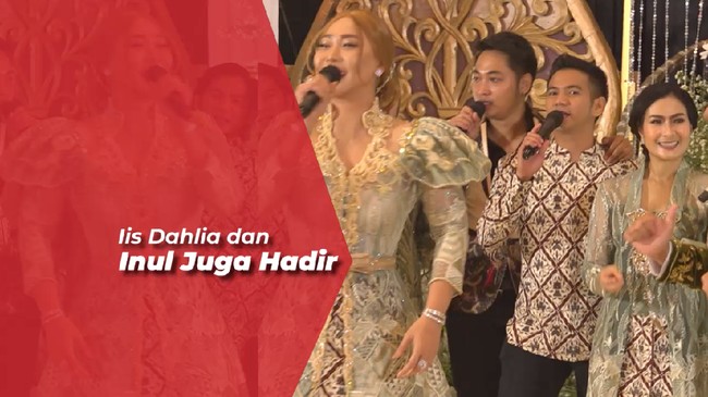 Resepsi Pernikahan Danang Jadi Ajang Reuni Eks Peserta Dangdut Academy