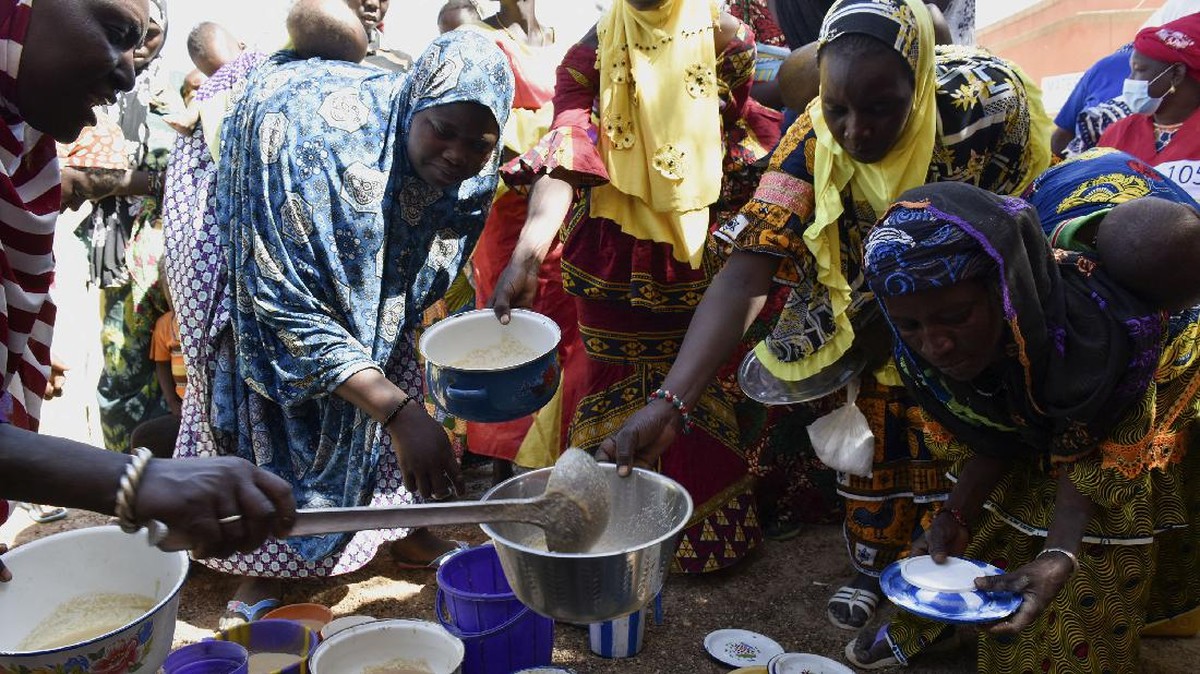 FOTO: Kelaparan di Burkina Faso Akibat Konflik Bersenjata