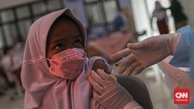 Pemerintah Siapkan 58 Juta Dosis Vaksin untuk Anak 6-11 Tahun