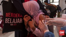 Vaksinasi Covid-19 Dosis Kedua Capai 107 Juta Orang di Indonesia
