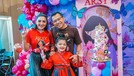 Arsy Hermansyah sedang berbahagia merayakan ulang tahunnya yang ke 7&period; Yuk kita intip potretnya&excl;