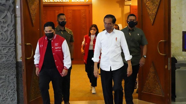 Menteri BUMN Erick Thohir mengatakan peluncuran MPF dan IDT merupakan bentuk komitmen pemerintah untuk meningkatkan akselerasi generasi digital.