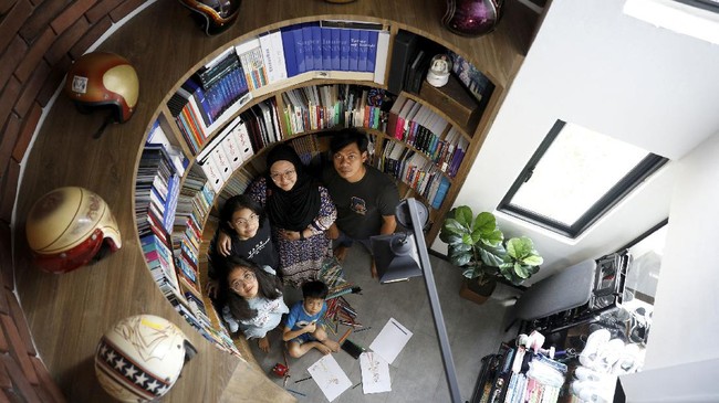 FOTO: Deretan Dekorasi Unik Apartemen Tua di Singapura