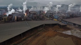 FOTO: Bertolak ke Kawasan Industri Pengolahan Nikel di Konawe