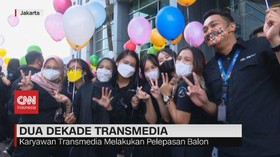 VIDEO: Pelepasan Balon HUT ke-20 Transmedia